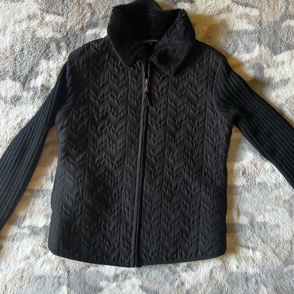 Black Sweater Jacket